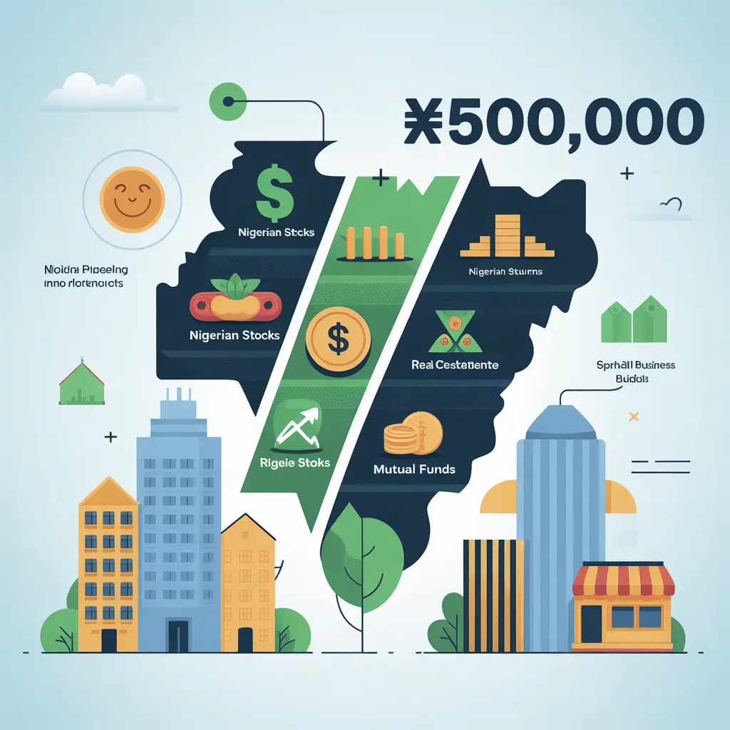 5 places to invest 500,000 in Nigeria